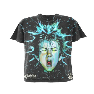 Black Hellstar Electric Kid T Shirt
