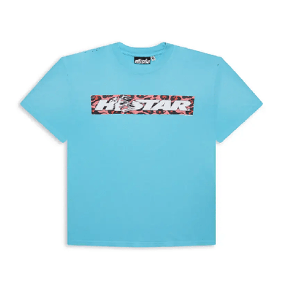 Hellstar Blue Box Logo T-Shirt
