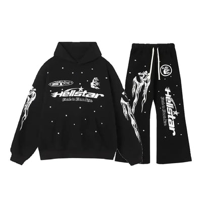 Hellstar Studios Records Black Tracksuit
