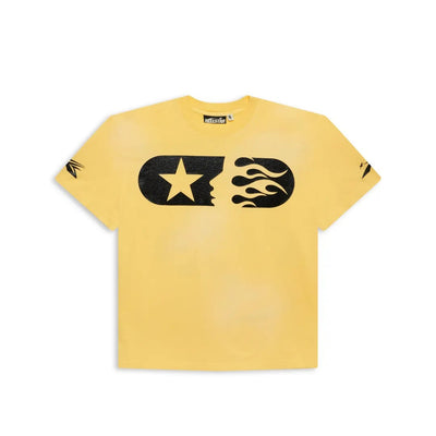 Hellstar Yellow Marathon T-Shirt
